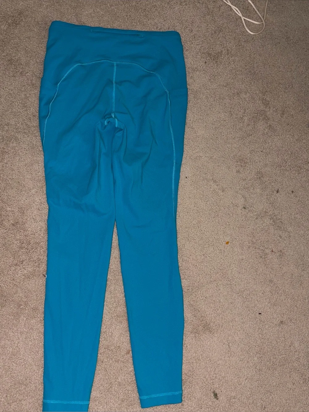 Lululemon Fast and Free Tight Legging II Nulux Cyprus High Rise 8